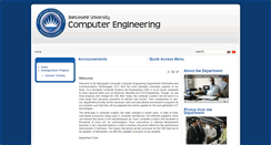 Desktop Screenshot of cmpe.bahcesehir.edu.tr